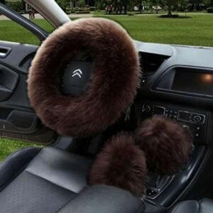 brown steering wheel covers