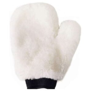 sheepskin washing mitten (with finger)