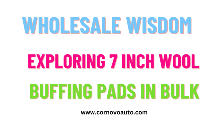 7 wholesale wisdom exploring 7 inch wool buffing pads in bulk