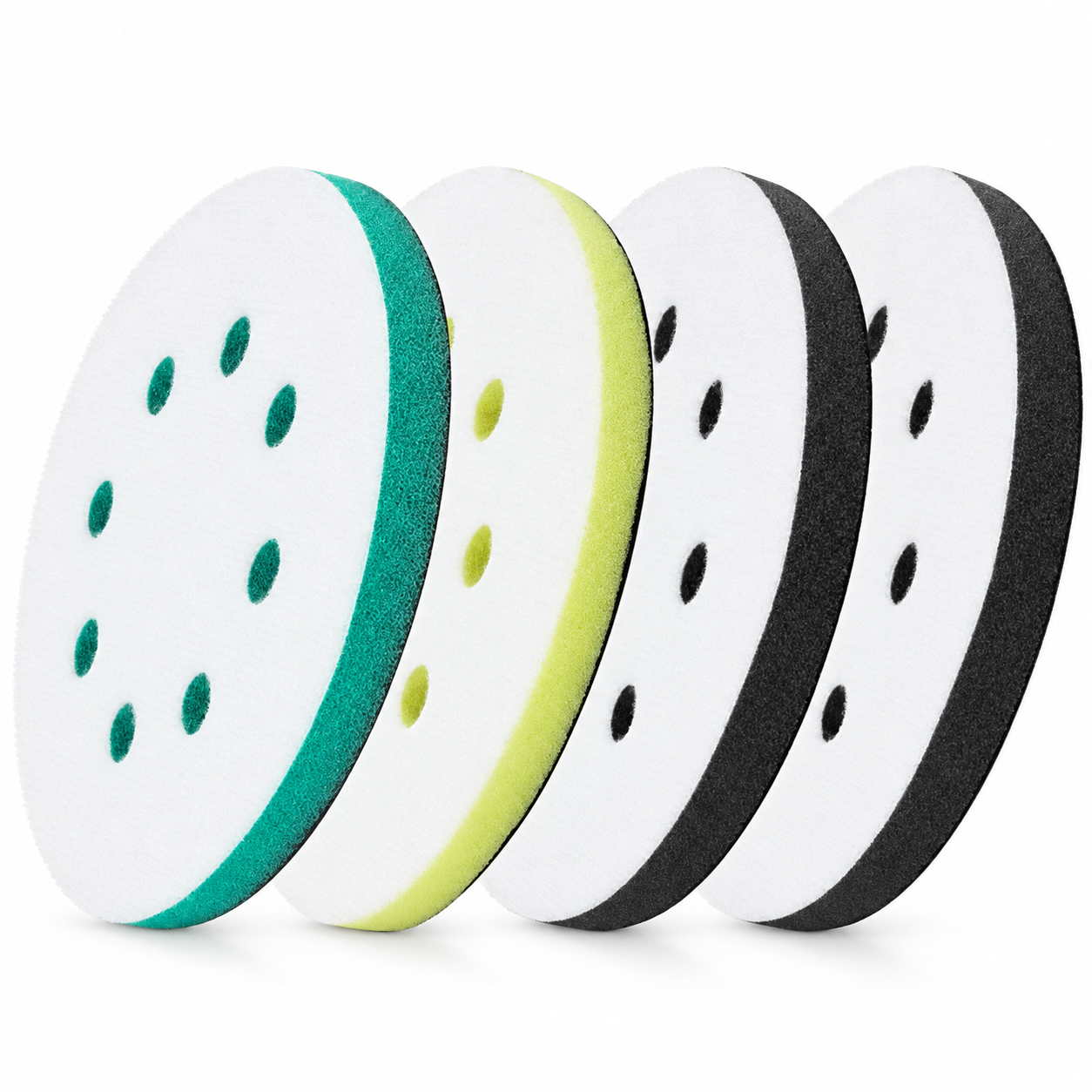 125 mm 8-Hole Foam Interface Pads