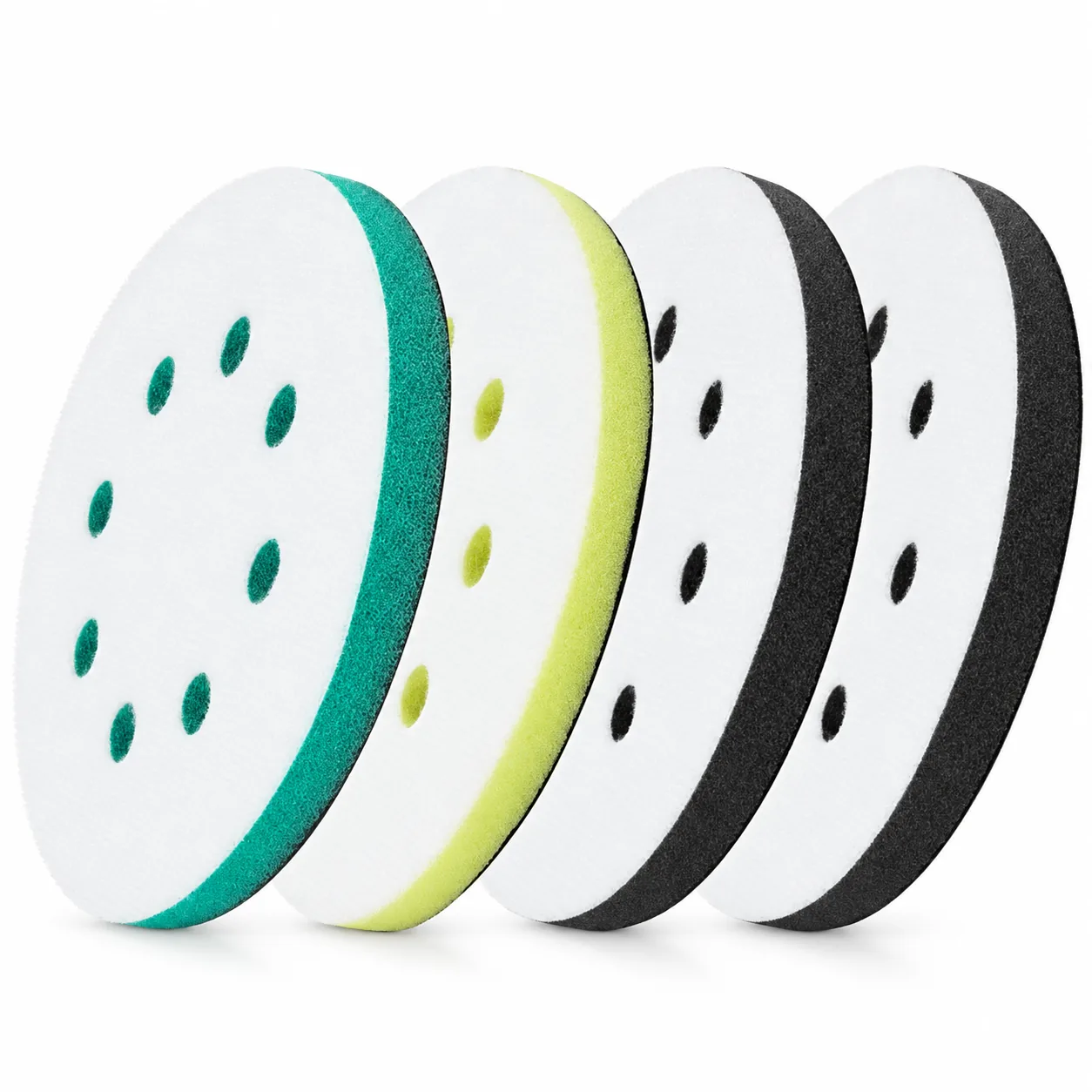 125 mm 8-Hole Foam Interface Pads