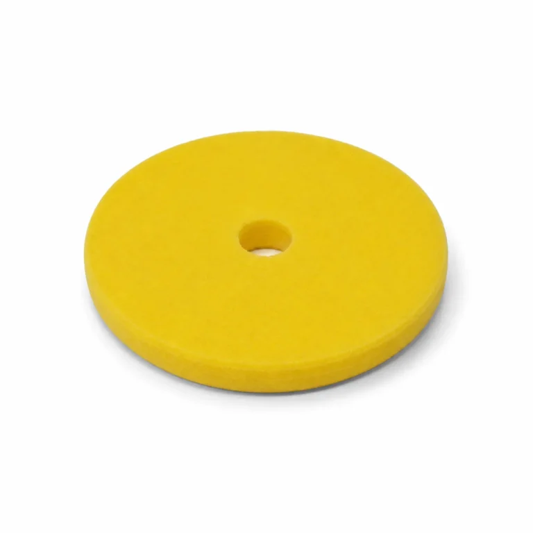 Unbranded polishing pad on a white background — draft reference mockup