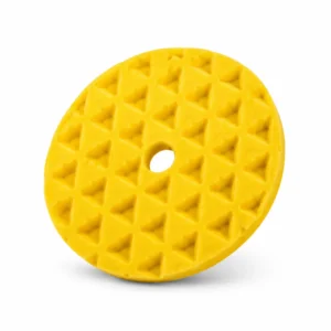 Unbranded polishing pad on a white background — draft reference mockup