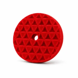 Unbranded polishing pad on a white background — draft reference mockup