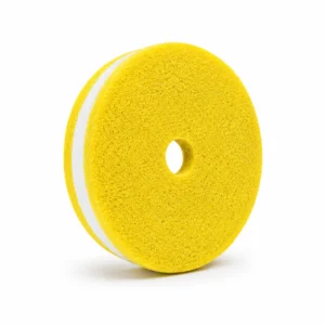 Unbranded polishing pad on a white background — draft reference mockup